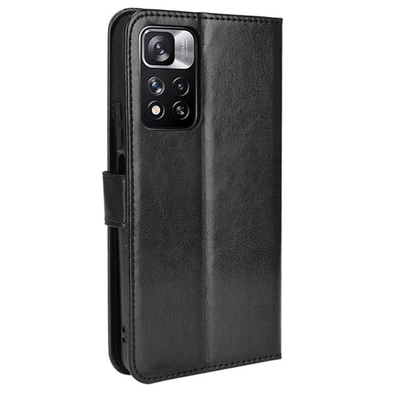 Flip Case Für Xiaomi Redmi Note 11 Pro Plus 5G Auffälliges Kunstleder