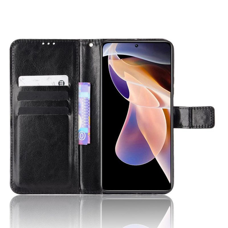 Flip Case Für Xiaomi Redmi Note 11 Pro Plus 5G Auffälliges Kunstleder