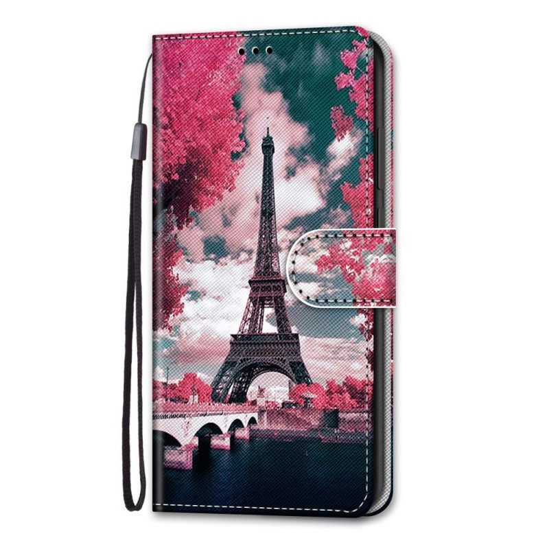 Flip Case Für Xiaomi Redmi Note 11 Pro Plus 5G Eiffelturm