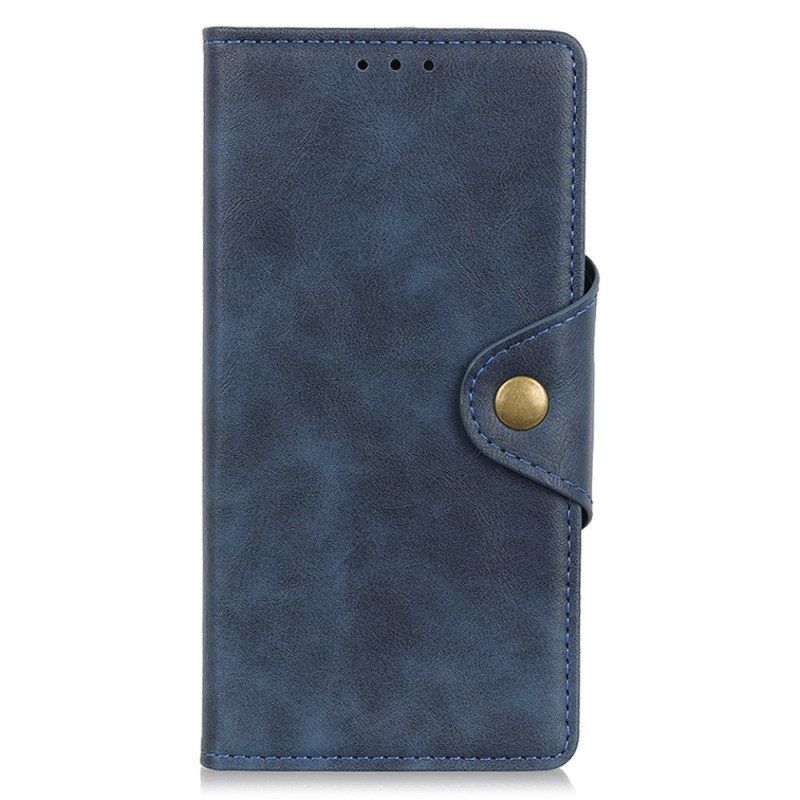 Flip Case Für Xiaomi Redmi Note 11 Pro Plus 5G Knopf Aus Kunstleder