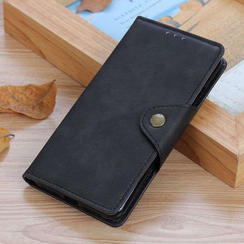 Flip Case Für Xiaomi Redmi Note 11 Pro Plus 5G Knopf Aus Kunstleder