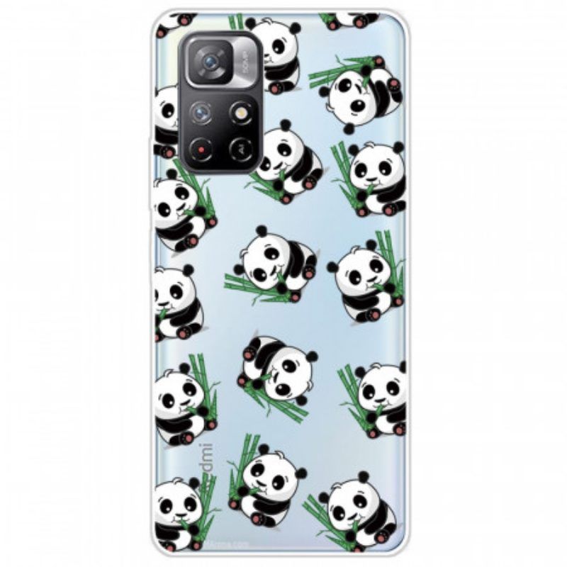 Handyhülle Für Xiaomi Redmi Note 11 Pro Plus 5G Kleine Pandas