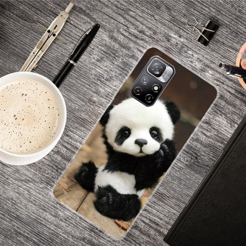 Hülle Für Xiaomi Redmi Note 11 Pro Plus 5G Flexibler Panda