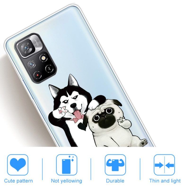 Hülle Für Xiaomi Redmi Note 11 Pro Plus 5G Lustige Hunde