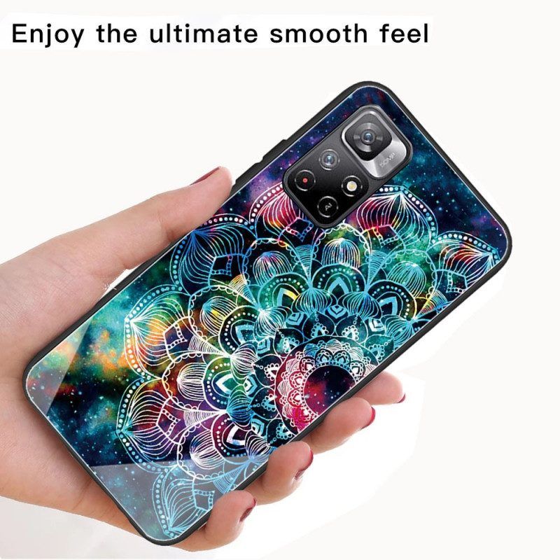 Hülle Für Xiaomi Redmi Note 11 Pro Plus 5G Mandala-gehärtetes Glas