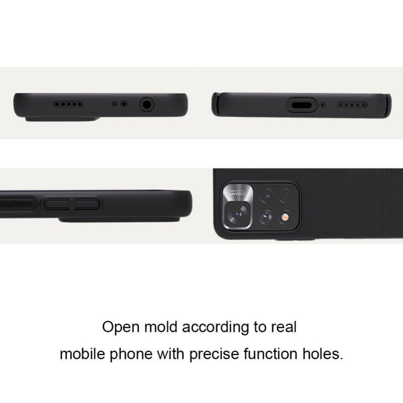 Hülle Für Xiaomi Redmi Note 11 Pro Plus 5G Starrer. Gefrosteter Nillkin