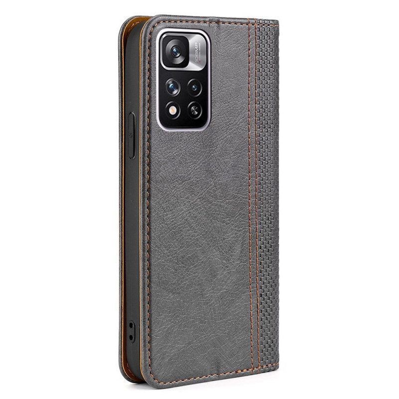 Schutzhülle Für Xiaomi Redmi Note 11 Pro Plus 5G Flip Case Vintage-stil