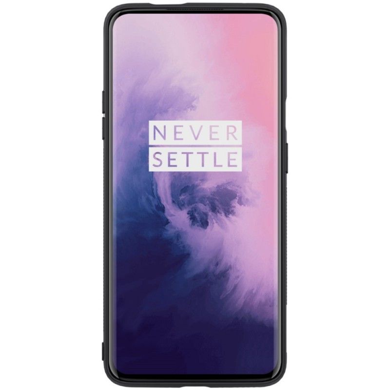 Hülle OnePlus 7 Pro Schwarz Schillernder Nillkin