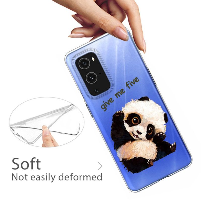 Hülle OnePlus 9 Pro Handyhülle Panda. Gib Mir Fünf