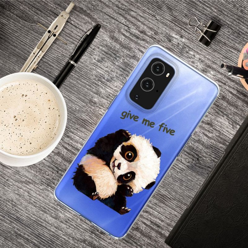 Hülle OnePlus 9 Pro Handyhülle Panda. Gib Mir Fünf