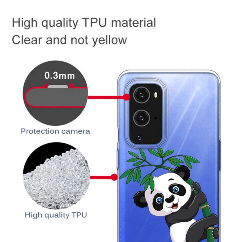 Hülle OnePlus 9 Pro Panda Auf Bambus