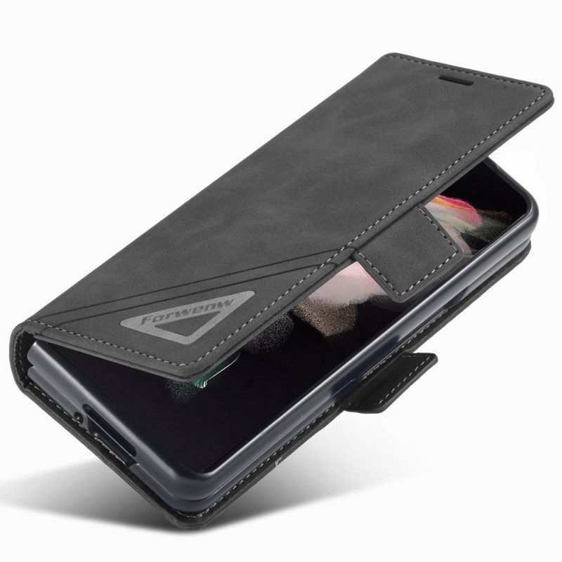 Flip Case Für Samsung Galaxy Z Fold 4 Forwenw F3-serie