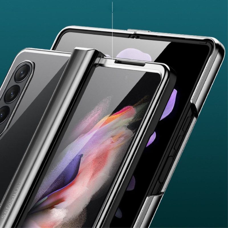 Handyhülle Für Samsung Galaxy Z Fold 4 Klares Metallscharnier