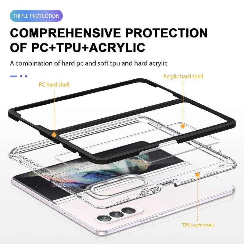 Handyhülle Für Samsung Galaxy Z Fold 4 Transparente Sportbekleidung