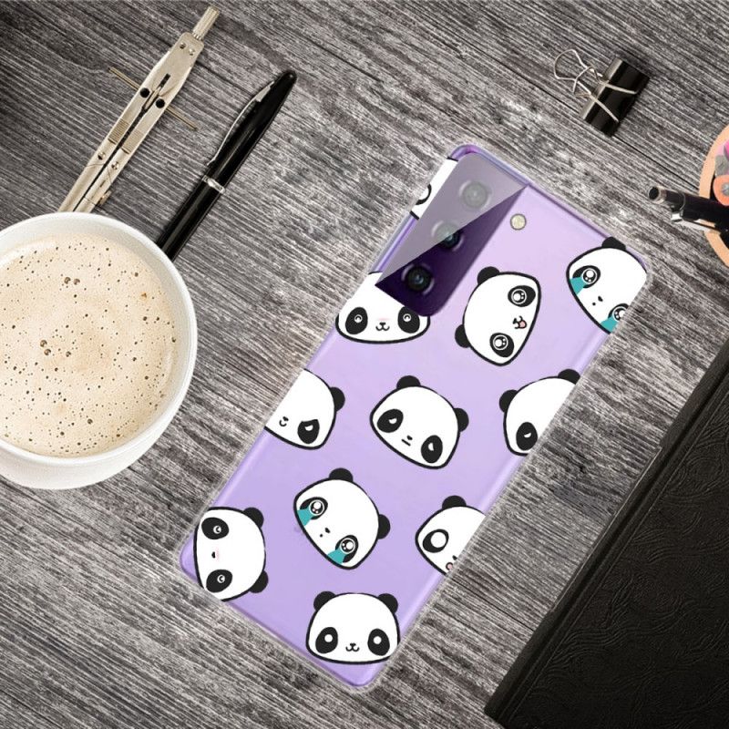 Hülle Samsung Galaxy S21 5G Sentimentale Pandas