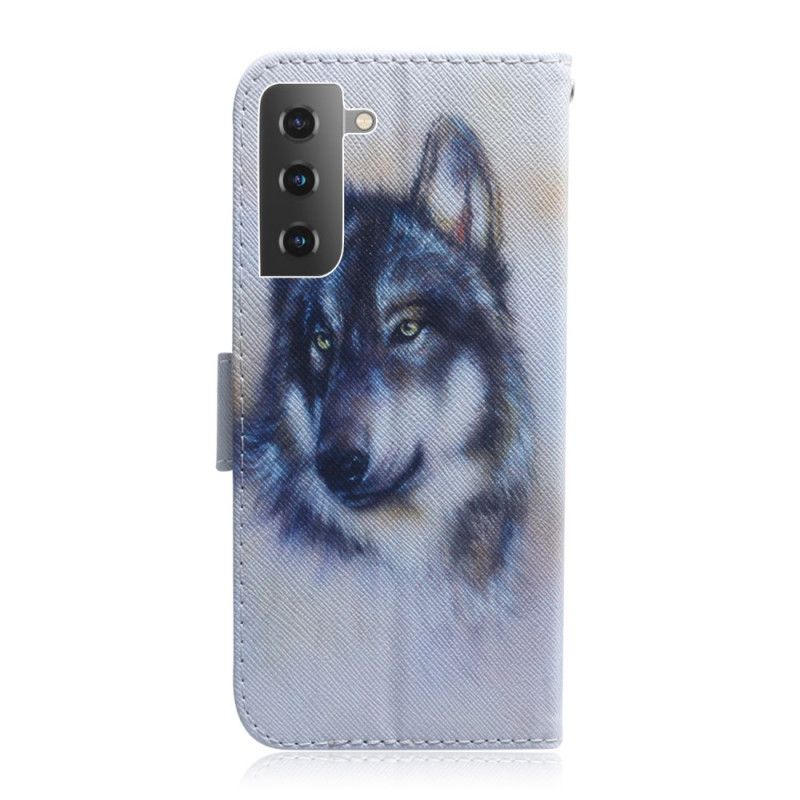 Lederhüllen Samsung Galaxy S21 5G Hundeblick