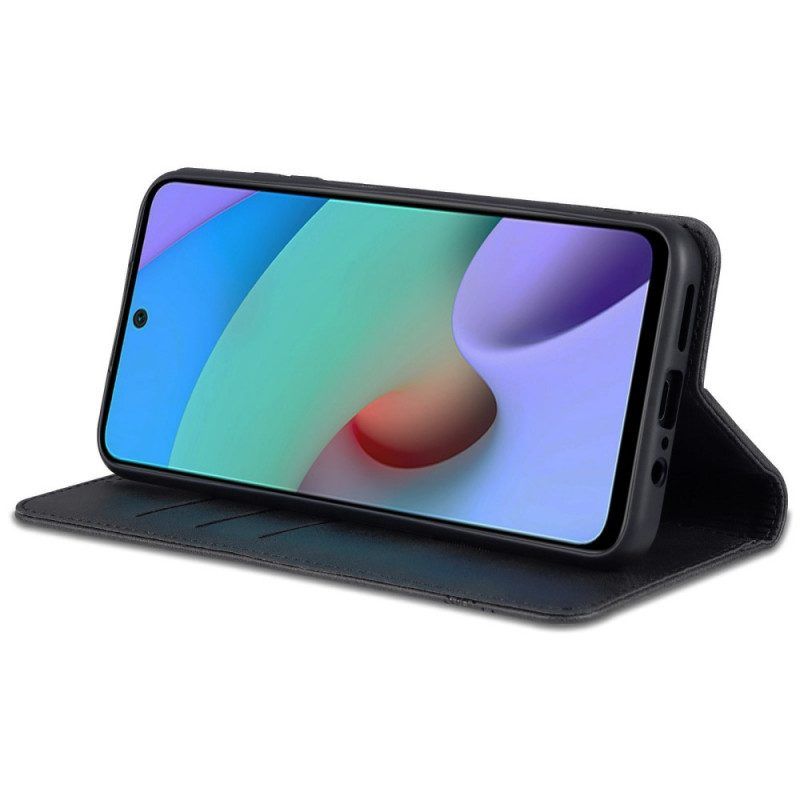 Schutzhülle Für Poco M4 Pro 5G Flip Case Azns Leder-styling