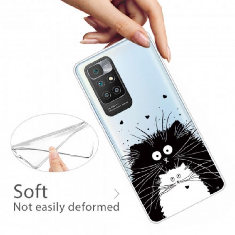 Hülle Xiaomi Redmi 10 Handyhülle Schau Dir Die Katzen An