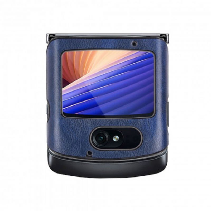 Hülle Für Motorola Razr 5g Lychee Kunstleder