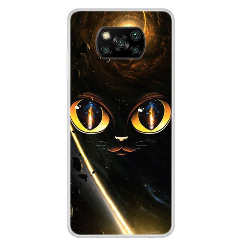 Hülle Xiaomi Poco X3 Galaxienkatze