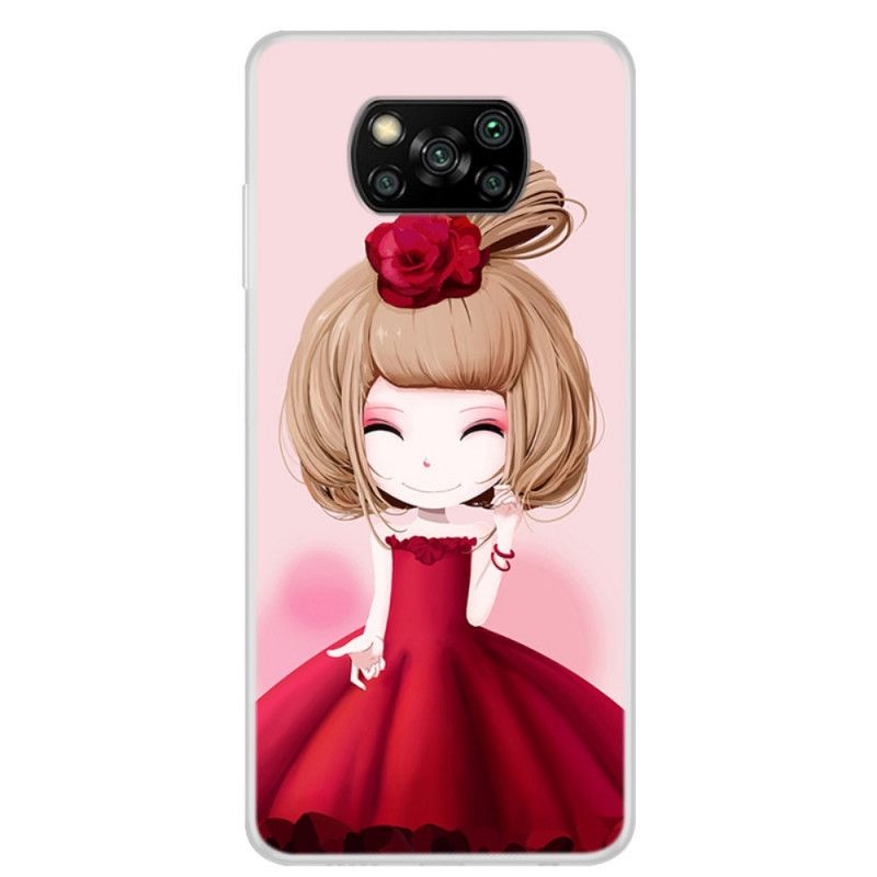 Hülle Xiaomi Poco X3 Manga Lady