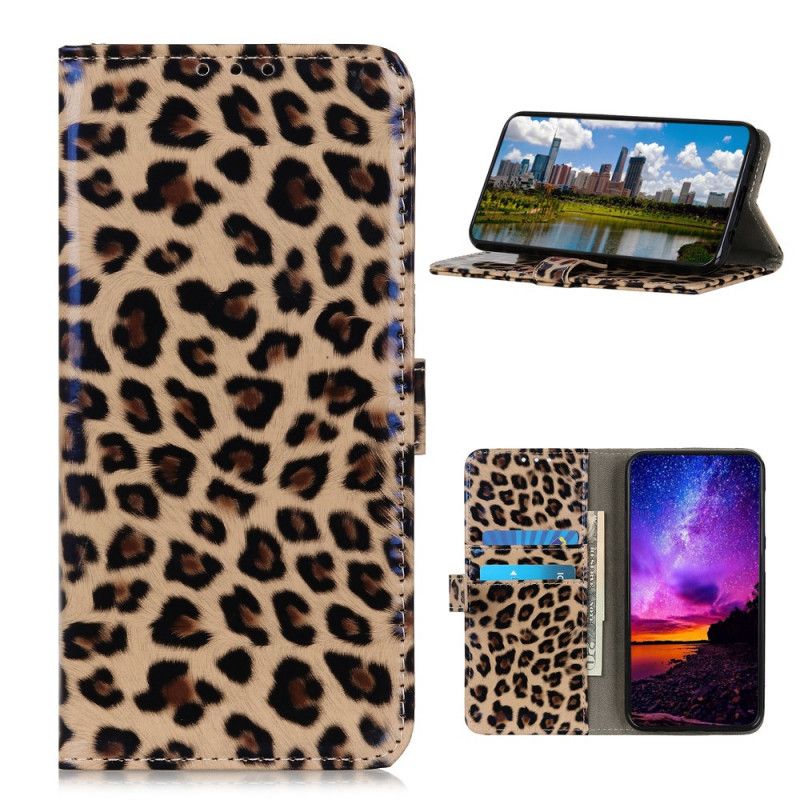 Lederhüllen Für Xiaomi Poco X3 Leopard