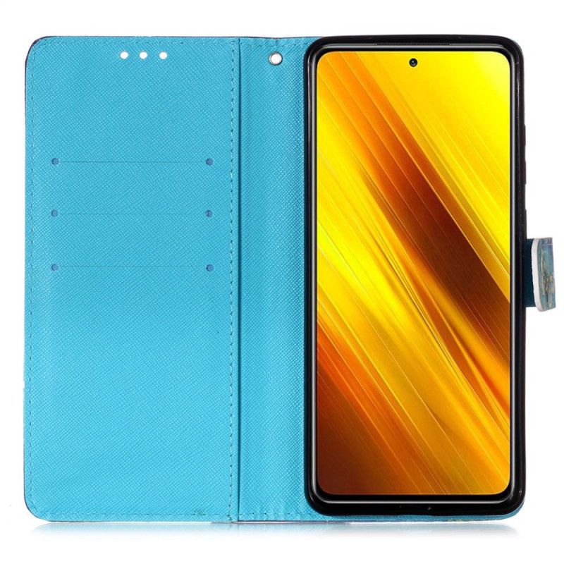 Lederhüllen Xiaomi Poco X3 Eule Vermissen