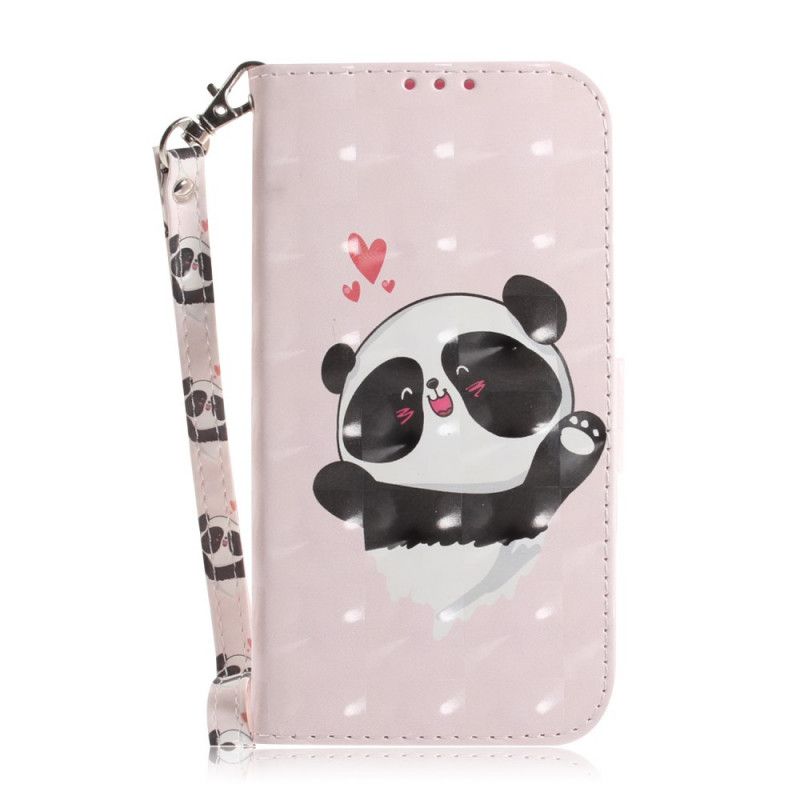 Lederhüllen Xiaomi Poco X3 Handyhülle Panda Liebe Mit Tanga