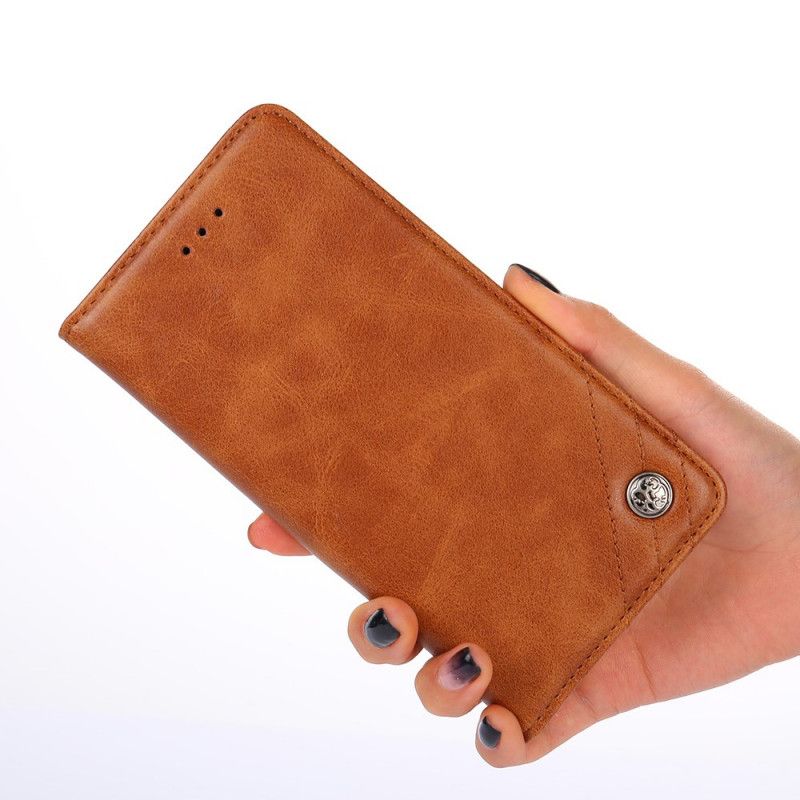 Flip Case Für Xiaomi Redmi Note 11 / Poco M4 Pro 5g Stil Lederniete