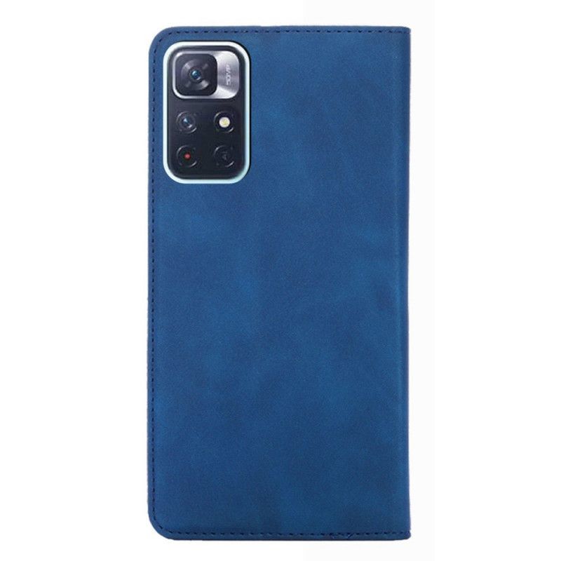 Flip Case Xiaomi Redmi Note 11 / Poco M4 Pro 5g Skin-touch-lederoptik