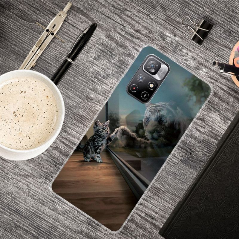 Hülle Xiaomi Redmi Note 11 / Poco M4 Pro 5g Handyhülle Ernst Der Tiger