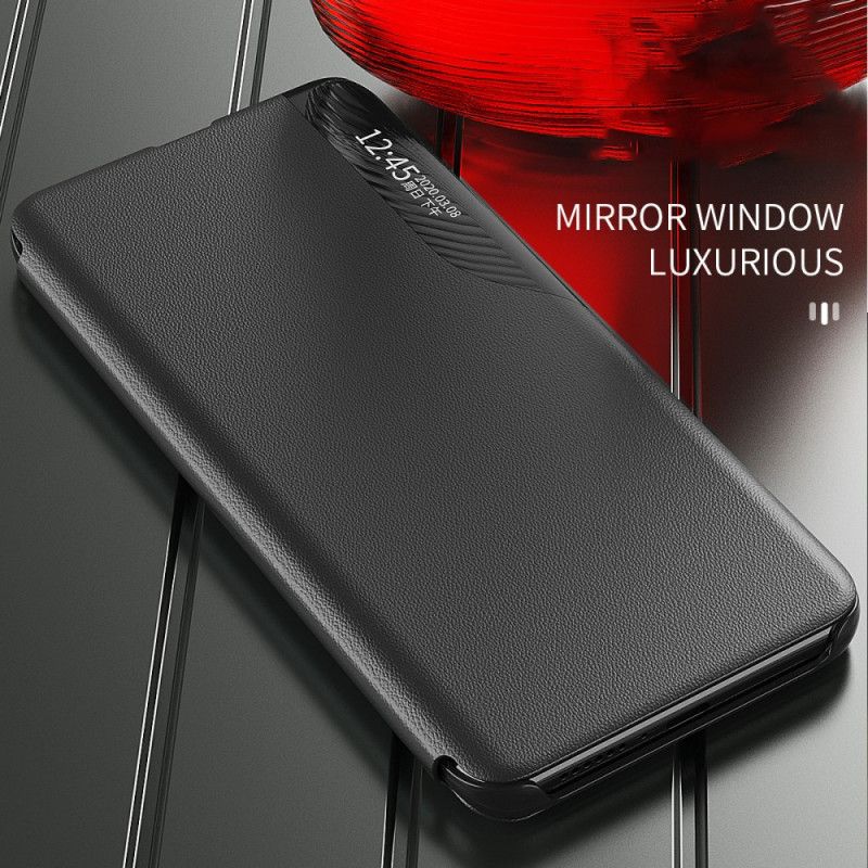 View Cover Xiaomi Redmi Note 11 / Poco M4 Pro 5g Ledereffekt