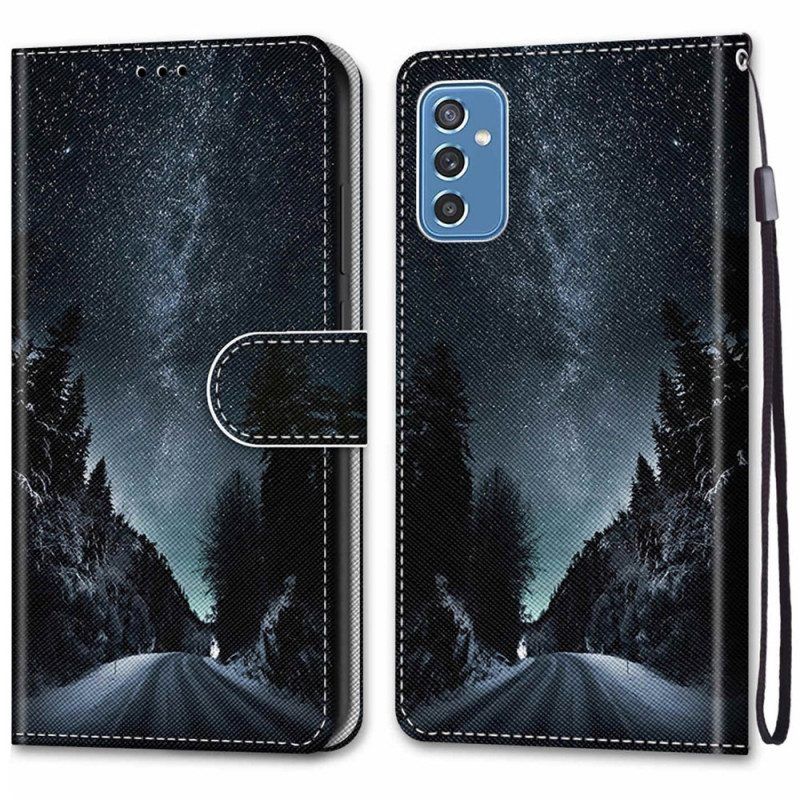 Flip Case Für Samsung Galaxy M52 5G Bergstraße