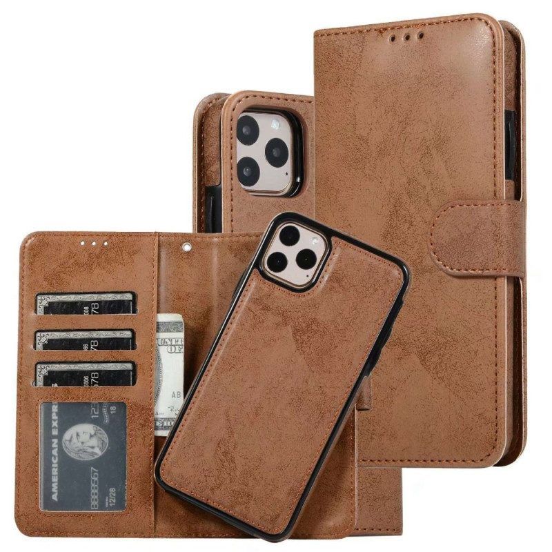 Hülle Flip Case Für iPhone 14 Vintage Abnehmbar