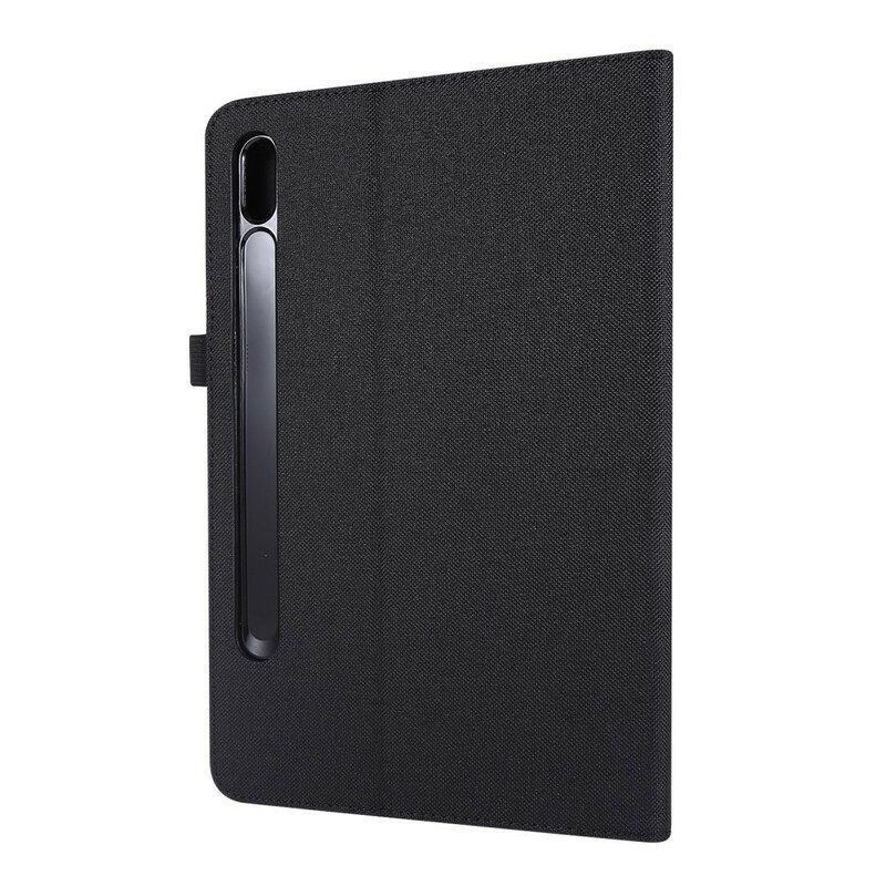 Case Für Samsung Galaxy Tab S8 / Tab S7 Premium-stoff