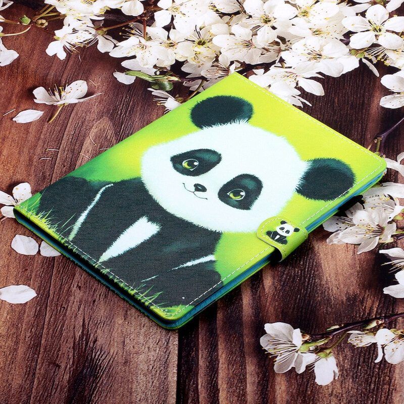 Flip Case Für Samsung Galaxy Tab S8 / Tab S7 Süßer Panda