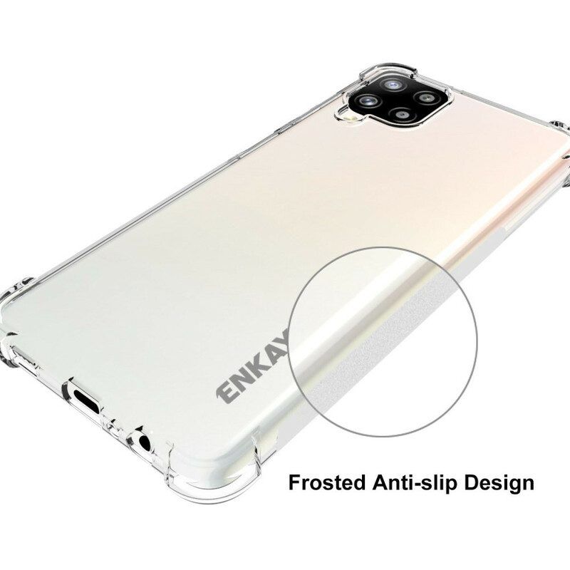 Hülle Für Samsung Galaxy M12 / A12 Transparentes Enkay