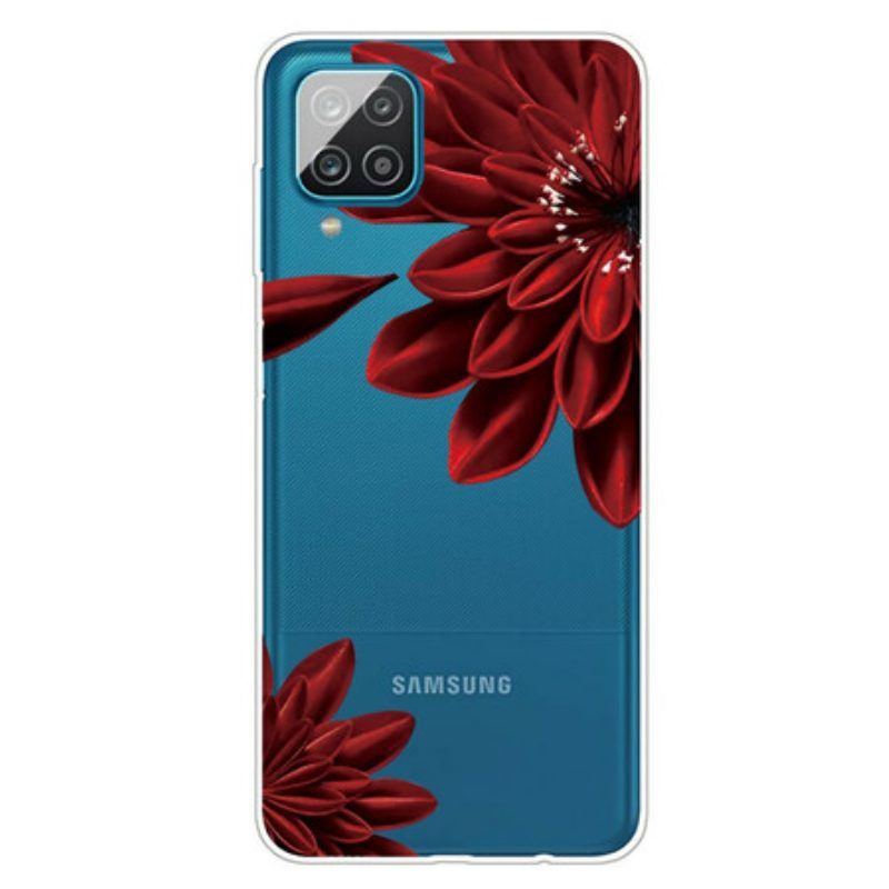 Hülle Für Samsung Galaxy M12 / A12 Wilde Blumen