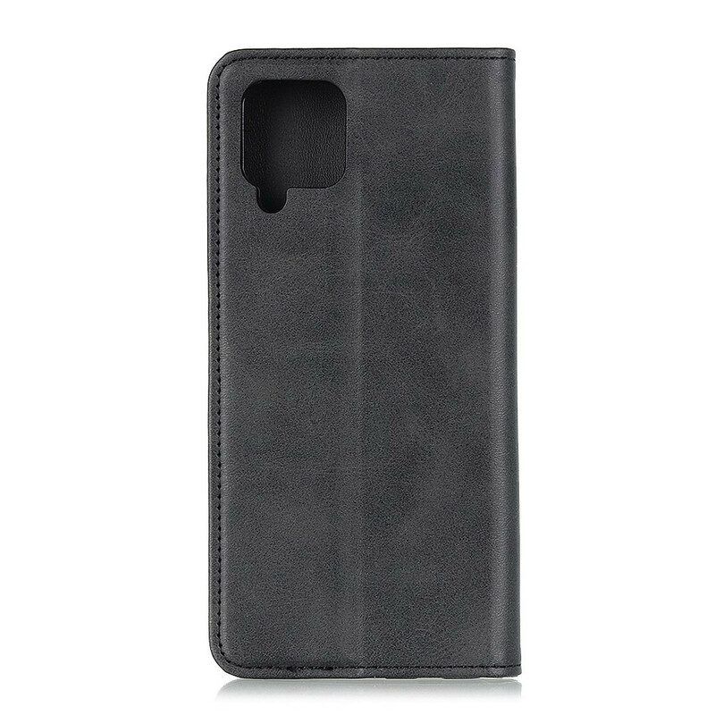 Schutzhülle Für Samsung Galaxy M12 / A12 Flip Case Spaltleder