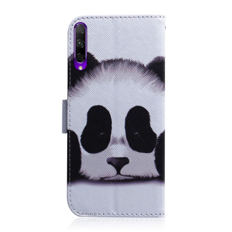 Lederhüllen Huawei P Smart Pro Pro-Panda-Gesicht