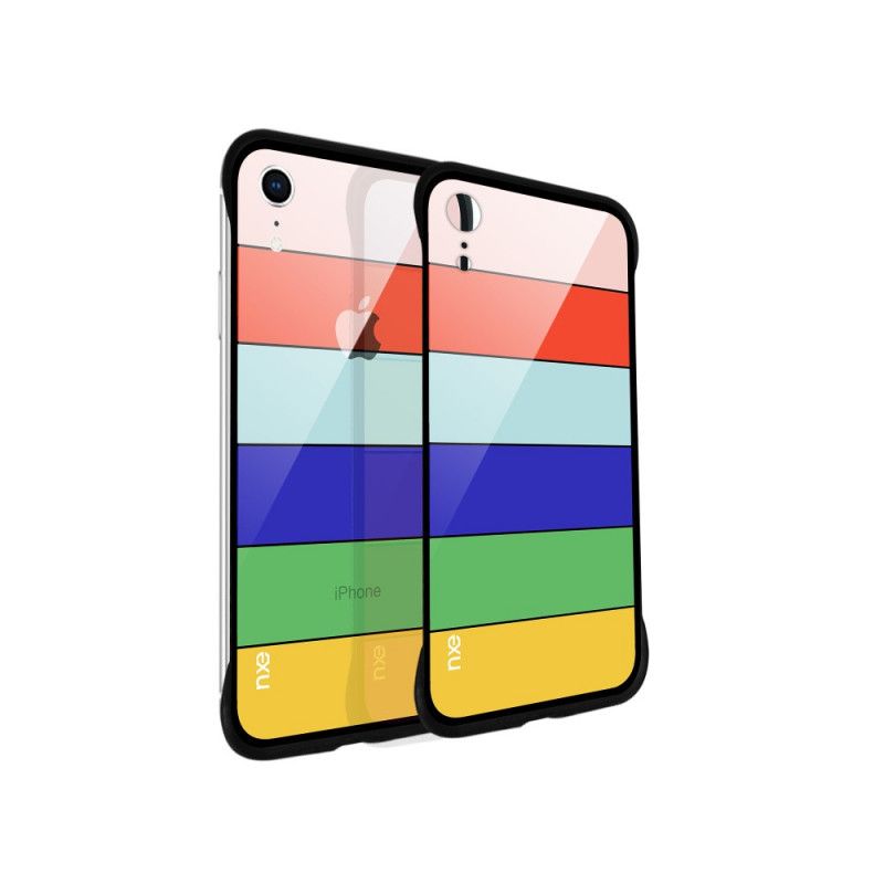 Hülle iPhone XR Gelb Nxe Regenbogenserie