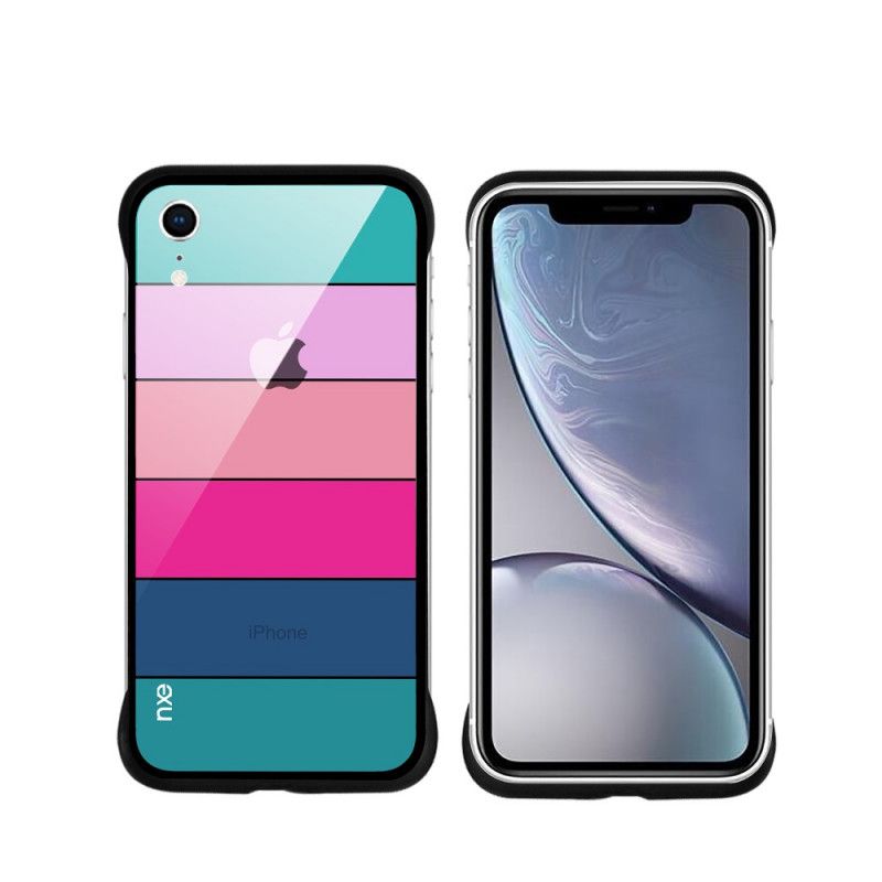 Hülle iPhone XR Gelb Nxe Regenbogenserie