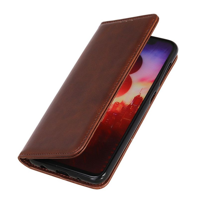 Flip Case Huawei Mate 30 Pro Schwarz Handyhülle Elegantes Spaltleder