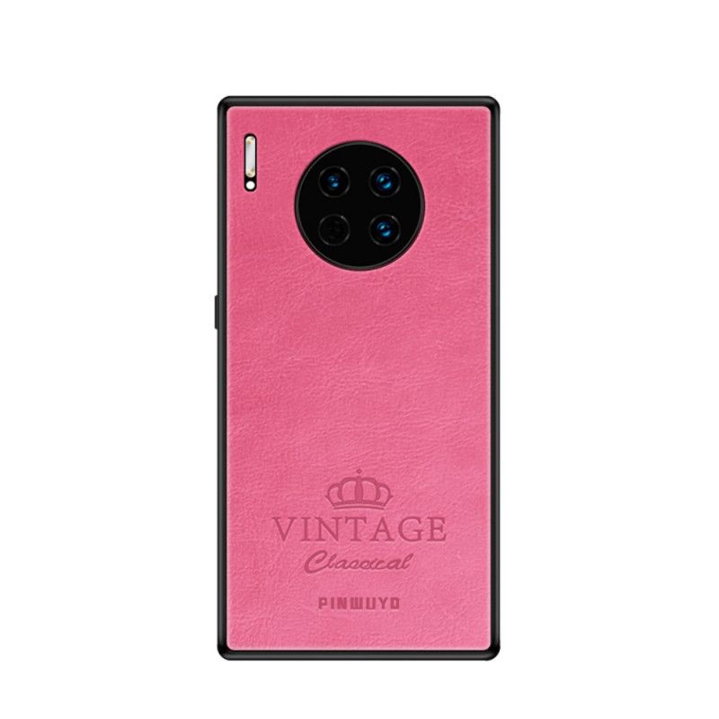 Hülle Für Huawei Mate 30 Pro Schwarz Ehrenwerter Vintage Pinwuyo