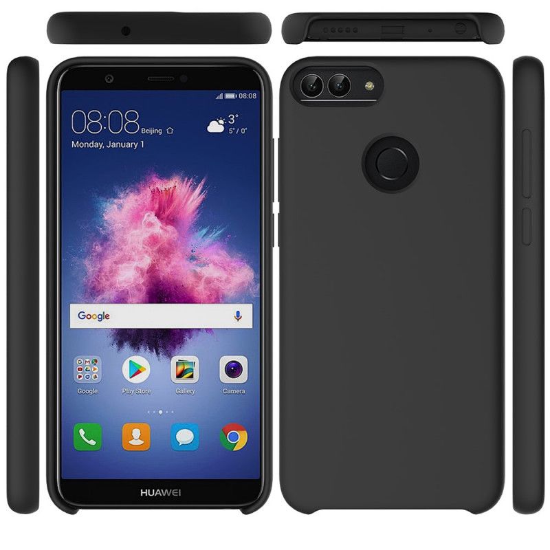 Hülle Honor 9 Lite Grün Handyhülle Flüssiges Silikondesign