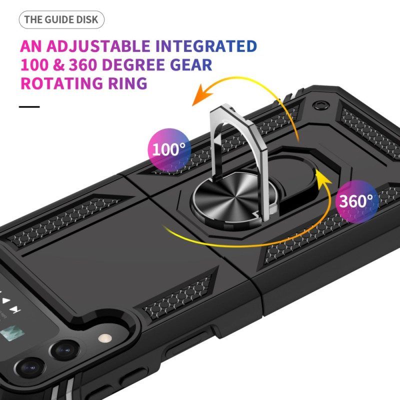 Handyhülle Für Samsung Galaxy Z Flip 4 Flip Case Premium-ring