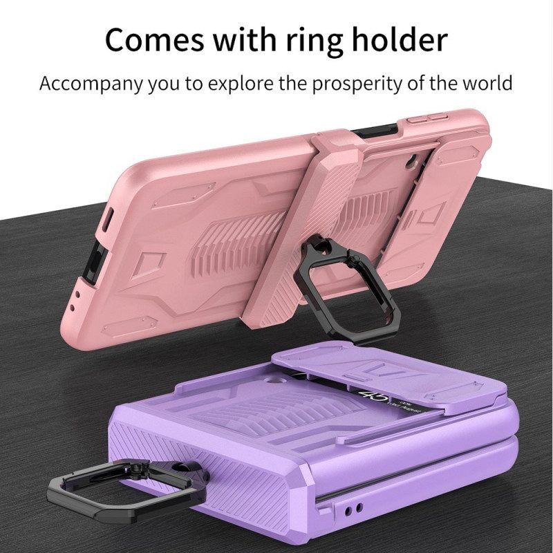 Hülle Für Samsung Galaxy Z Flip 4 Flip Case Extrem Widerstandsfähig. Komplett