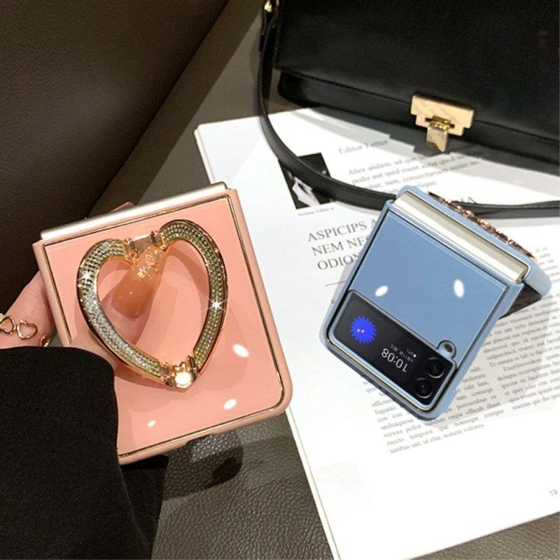 Hülle Für Samsung Galaxy Z Flip 4 Flip Case Herzständer
