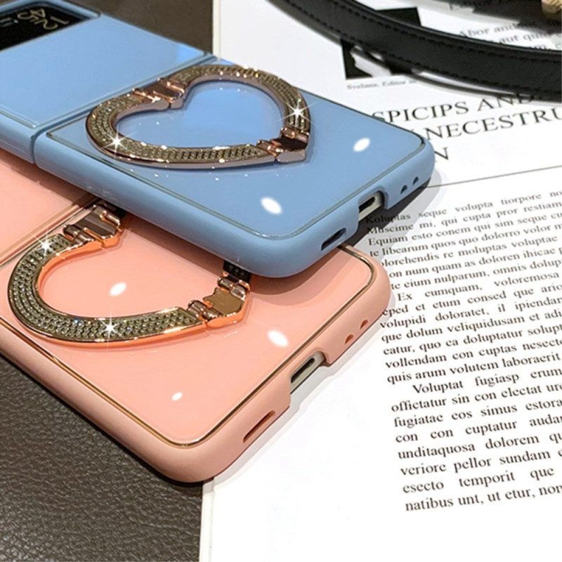 Hülle Für Samsung Galaxy Z Flip 4 Flip Case Herzständer