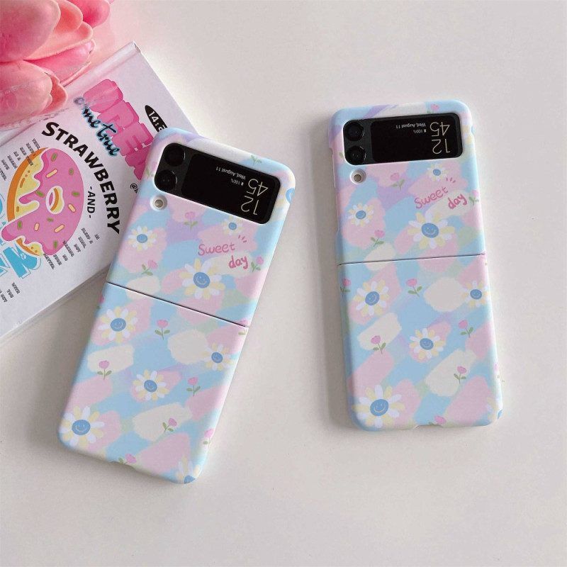 Hülle Für Samsung Galaxy Z Flip 4 Flip Case Kleine Gänseblümchen